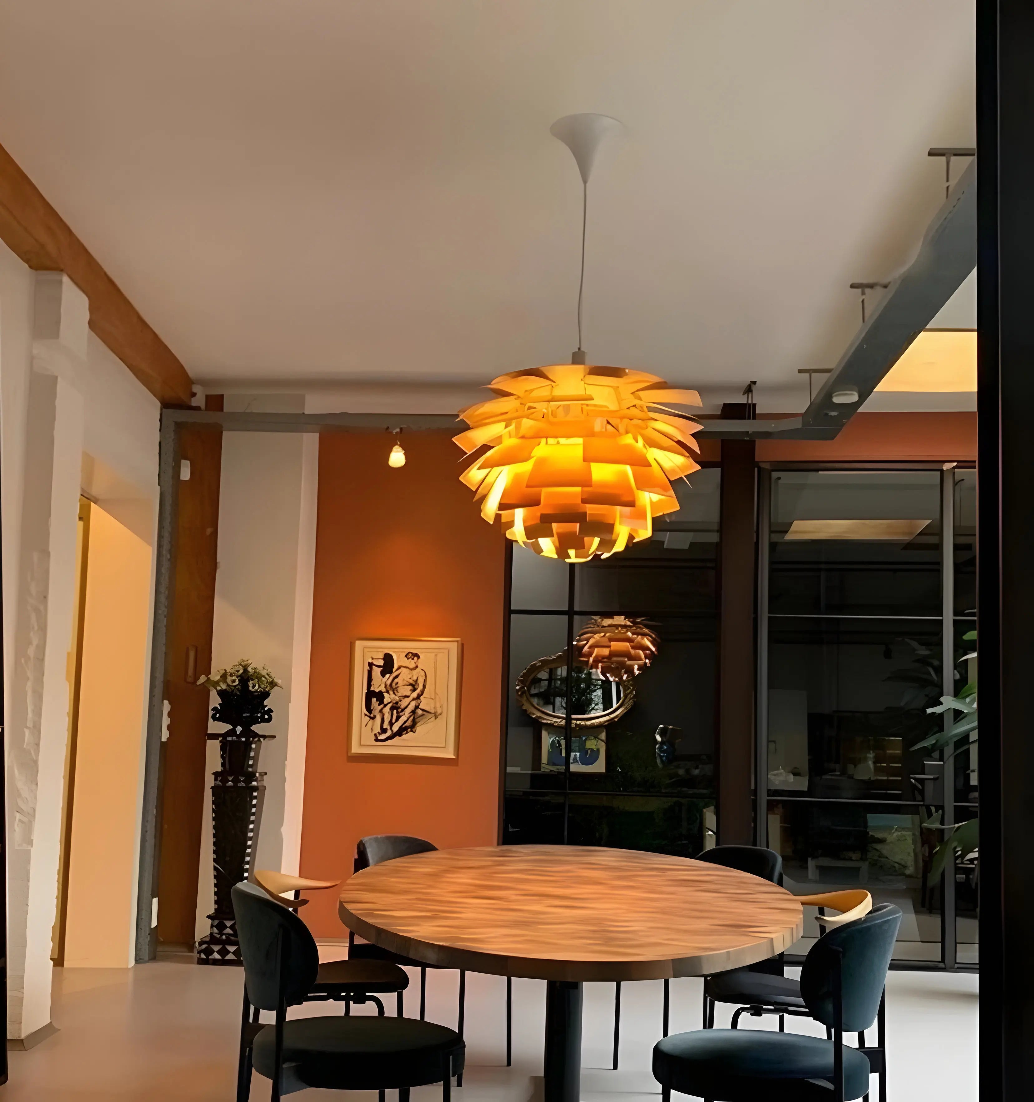 Pine Cone Chandelier
