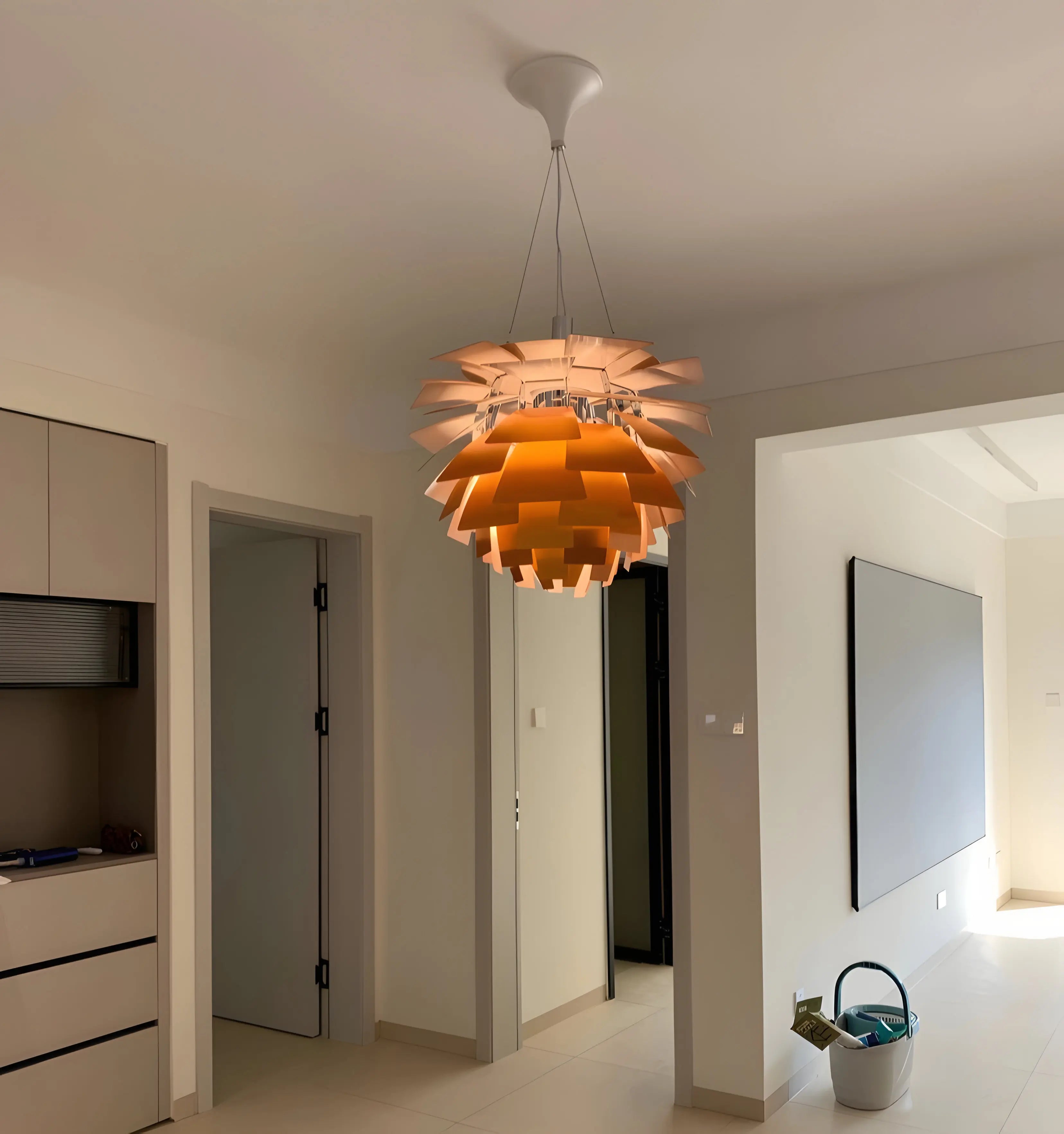 Pine Cone Chandelier
