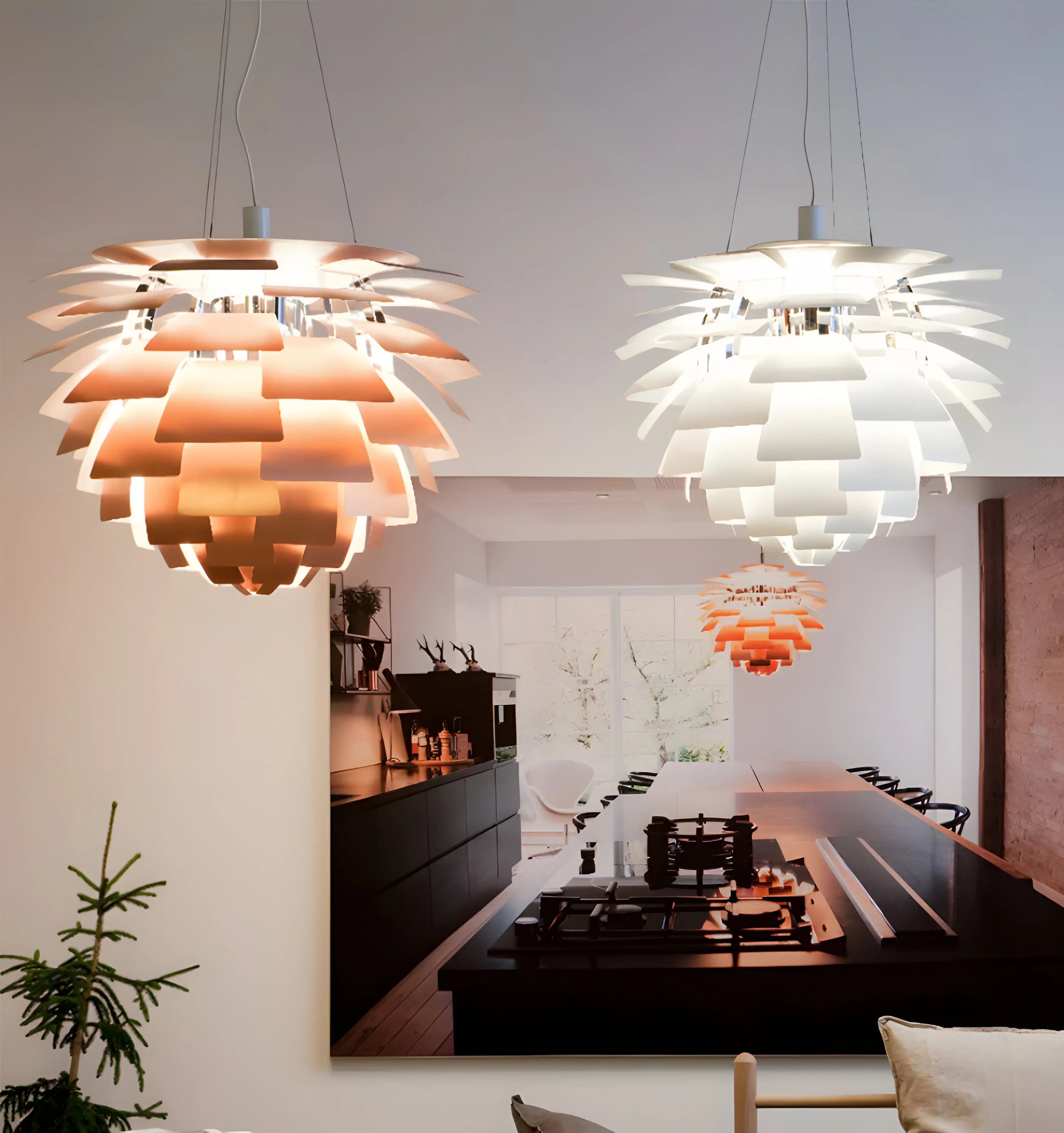 Pine Cone Chandelier