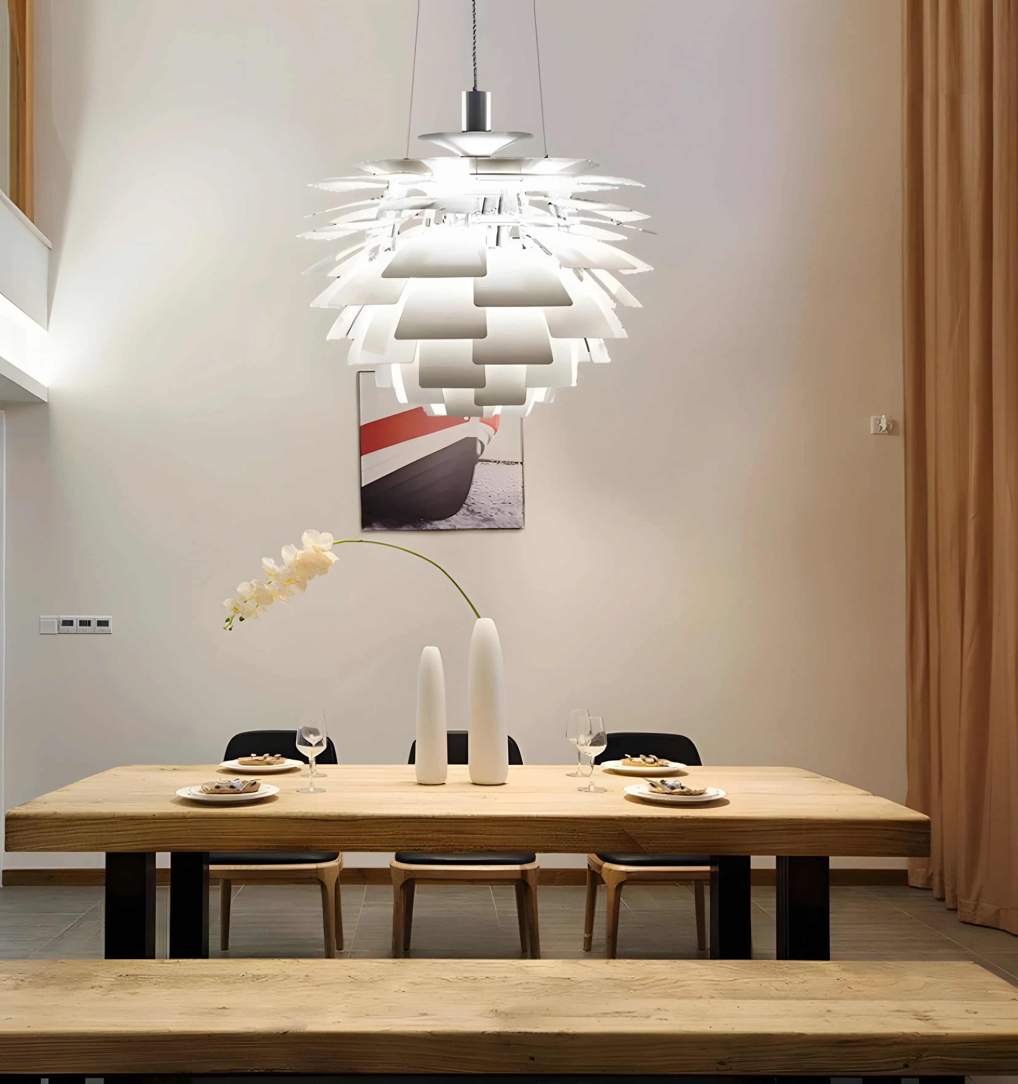 Pine Cone Chandelier