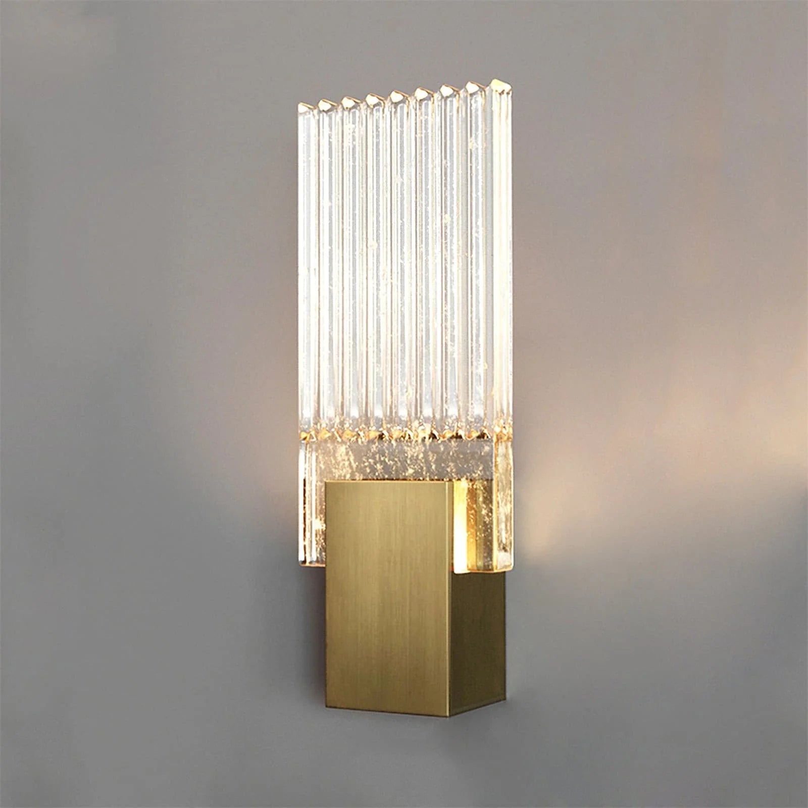 Pleated Crystal Wall Lamp - Yiarolight