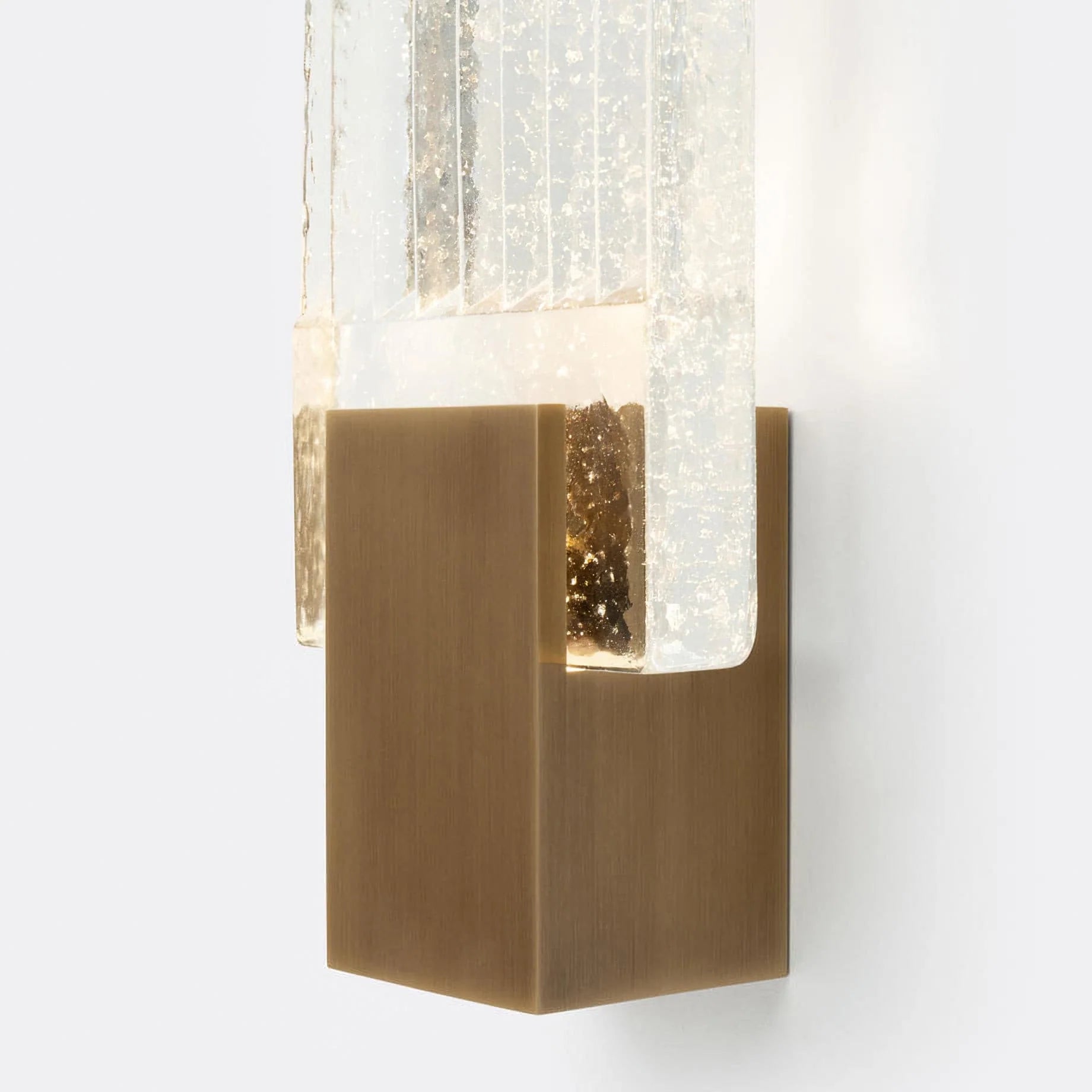 Pleated Crystal Wall Lamp - Yiarolight