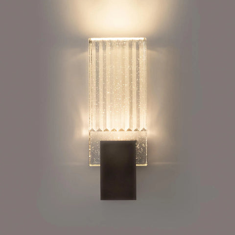 Pleated Crystal Wall Lamp - Yiarolight