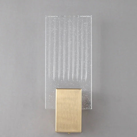 Pleated Crystal Wall Lamp - Yiarolight