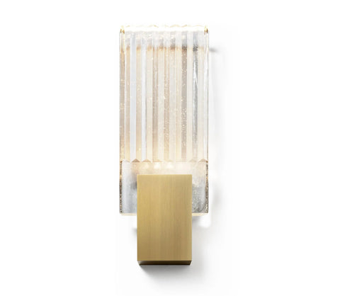 Pleated Crystal Wall Lamp - Yiarolight