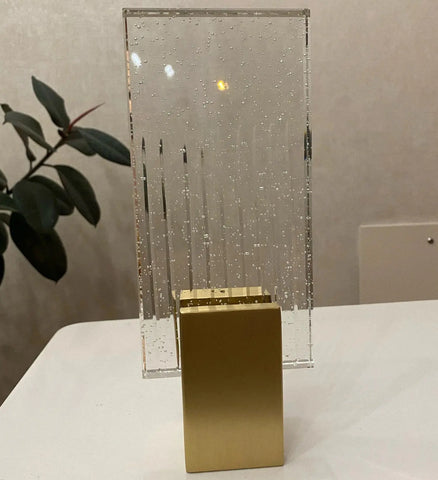 Pleated Crystal Wall Lamp - Yiarolight