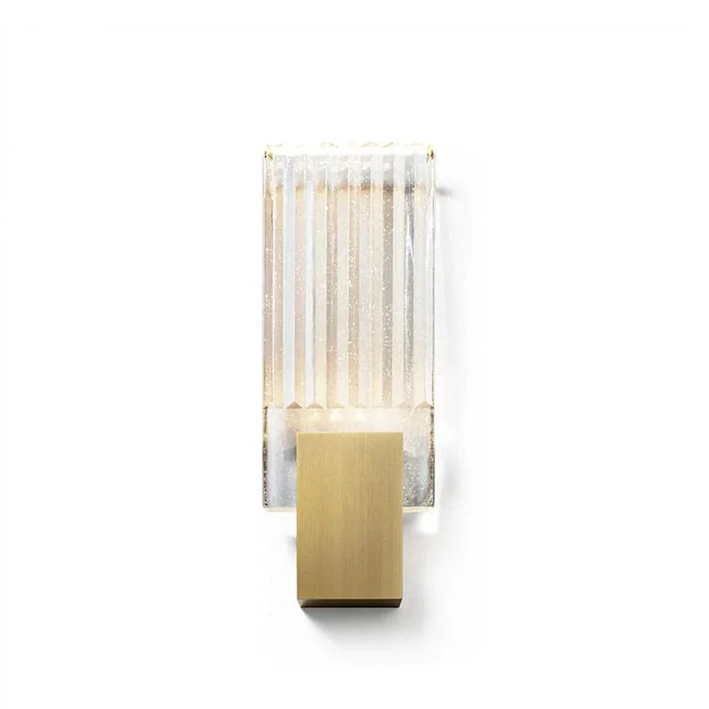 Pleated Crystal Wall Lamp - Yiarolight