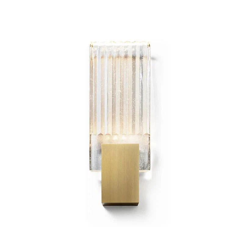 Pleated Crystal Wall Lamp - Yiarolight