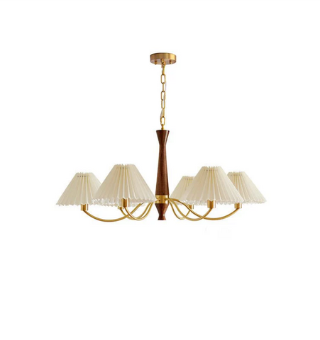 Pleated Chandelier