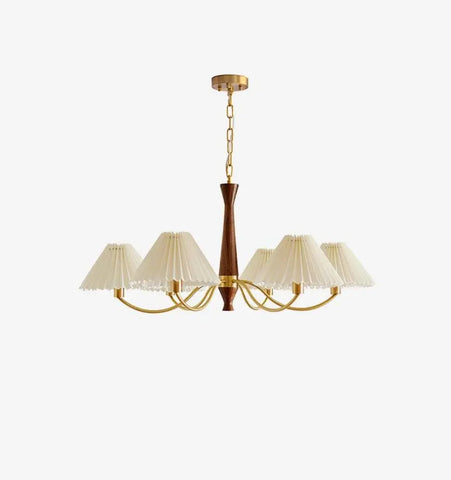 Pleated Chandelier