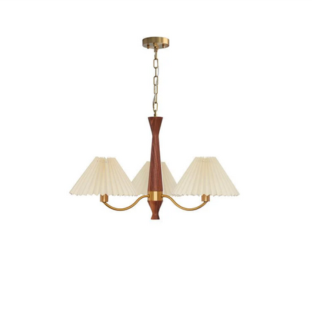 Pleated Chandelier