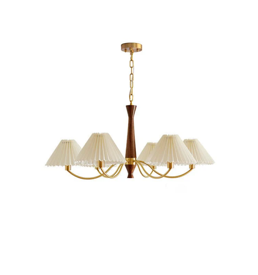 Pleated Chandelier