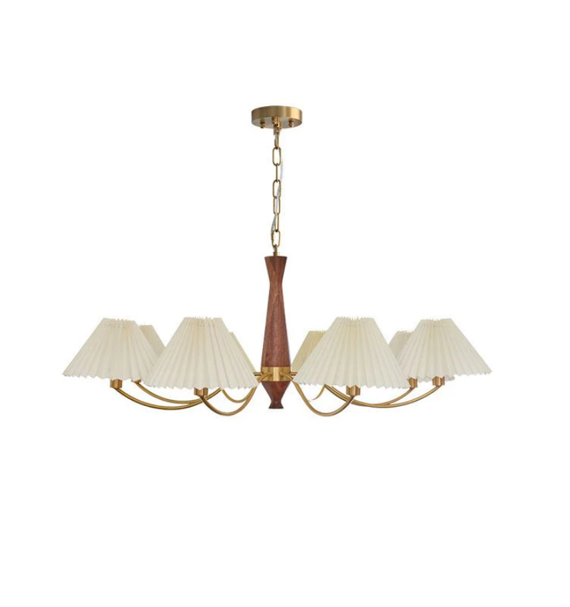 Pleated Chandelier