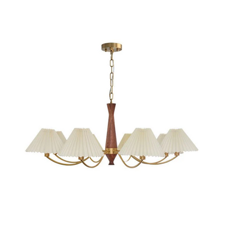 Pleated Chandelier