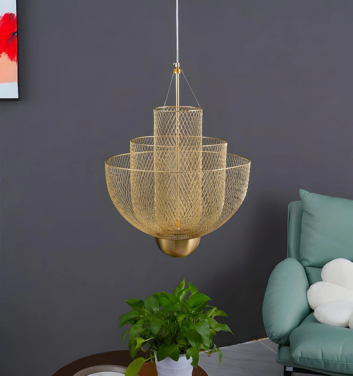 Radiant Wirework Pendant Lamp