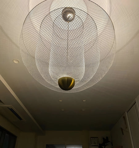 Radiant Wirework Pendant Lamp