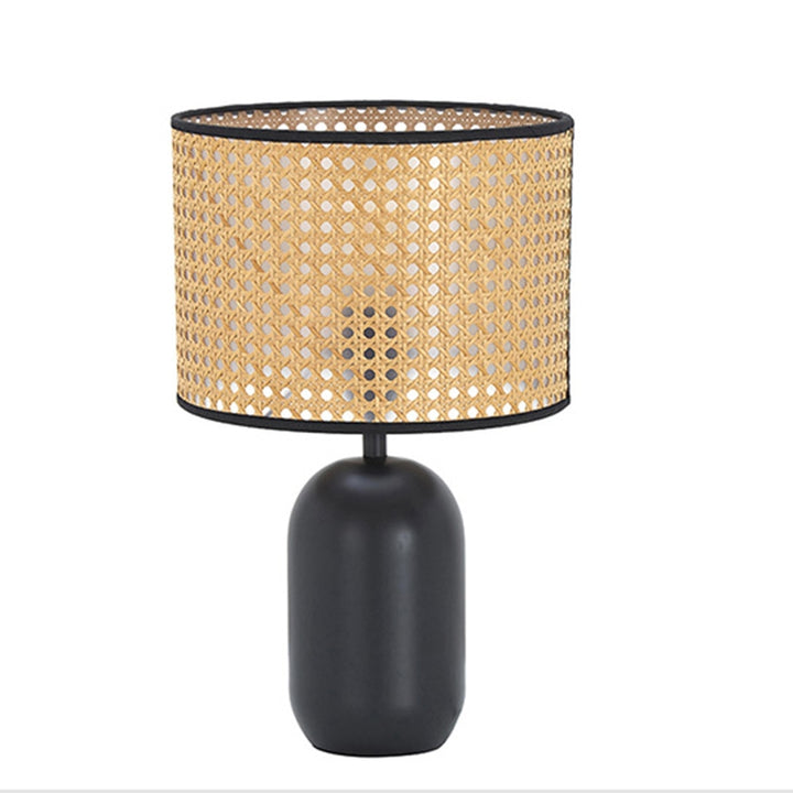 RATTAN TABLE LAMP