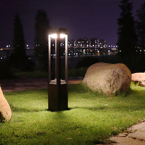 Rectangular Column Garden Outdoor Light - Yiarolight