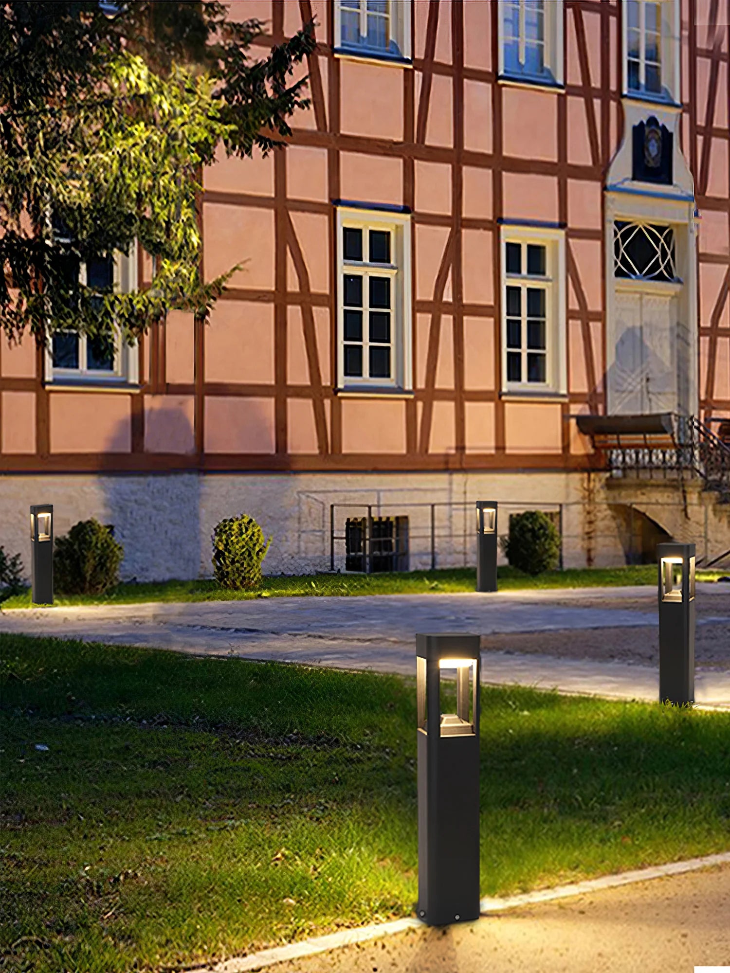 Rectangular Column Garden Outdoor Light - Yiarolight