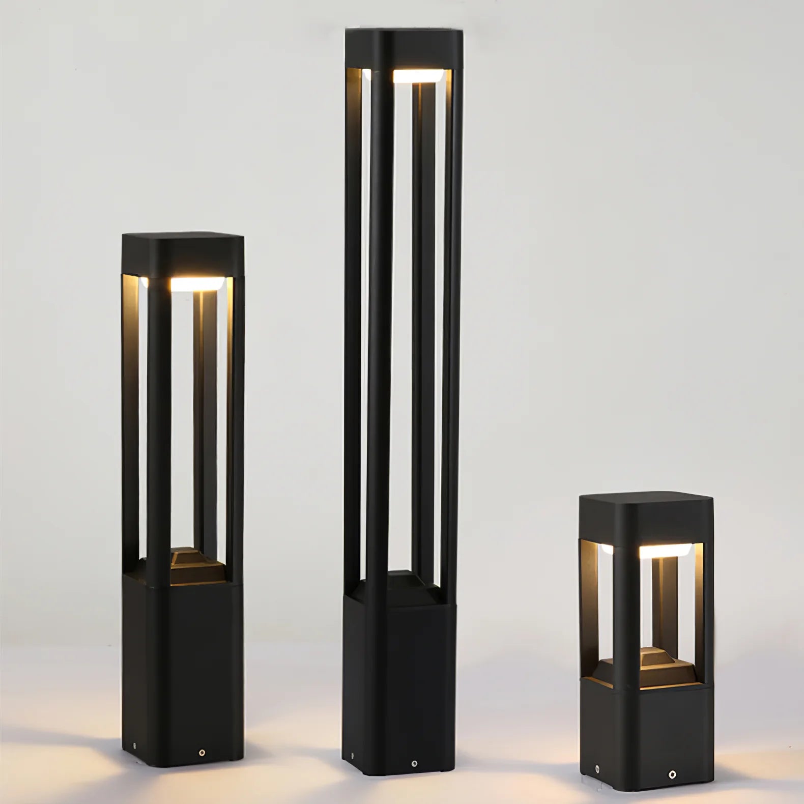 Rectangular Column Garden Outdoor Light - Yiarolight