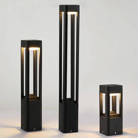 Rectangular Column Garden Outdoor Light - Yiarolight