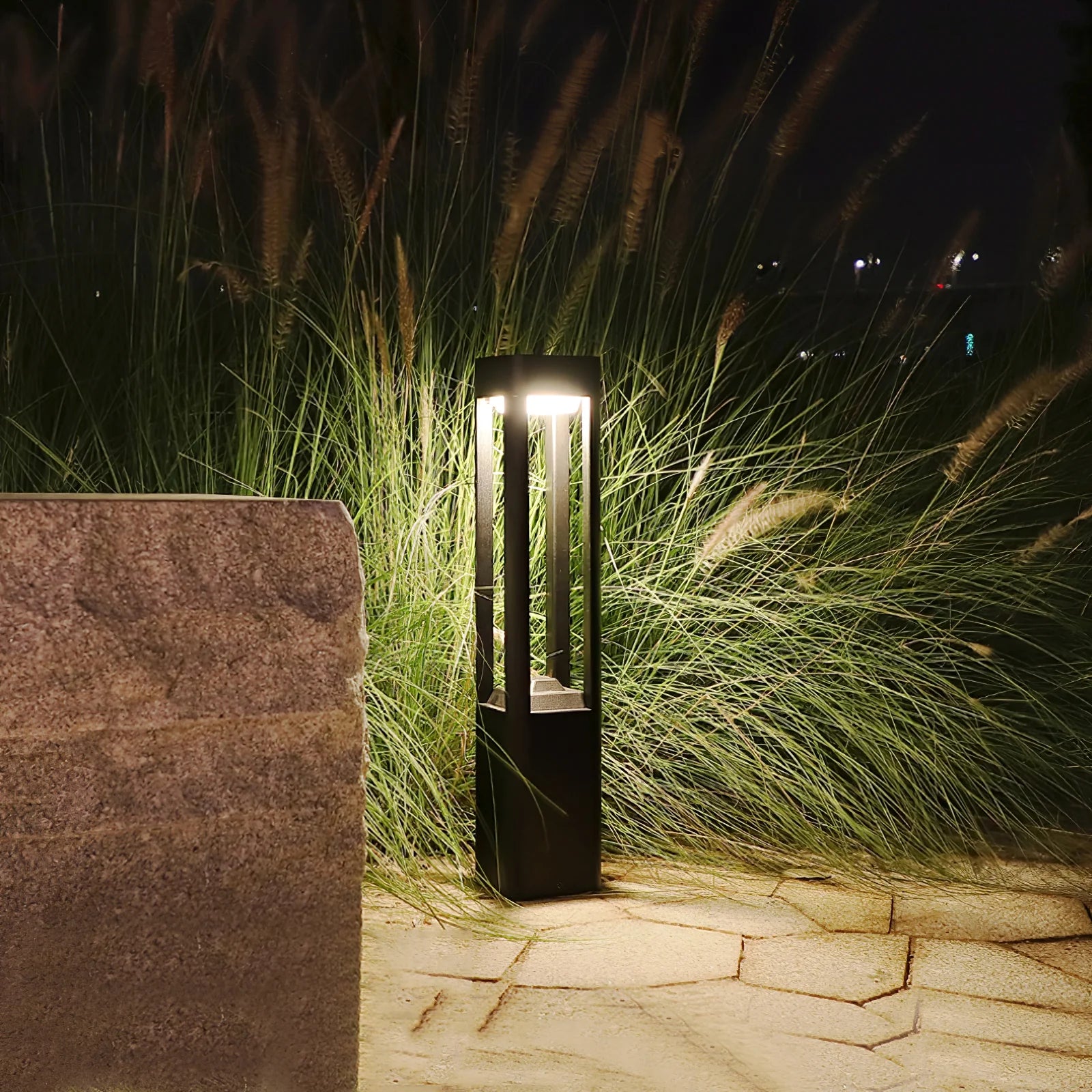 Rectangular Column Garden Outdoor Light - Yiarolight