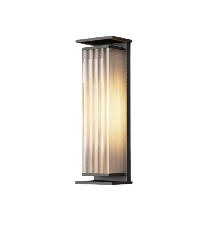 Rectangular Box Outdoor Wall Lamp