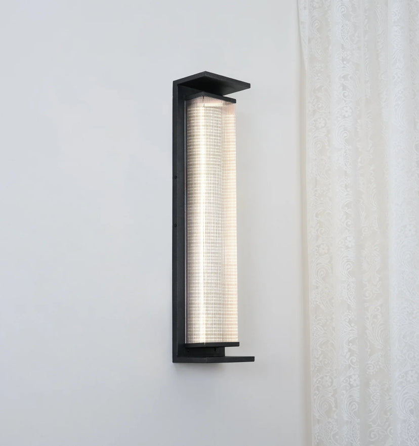 Rectangular Box Outdoor Wall Lamp