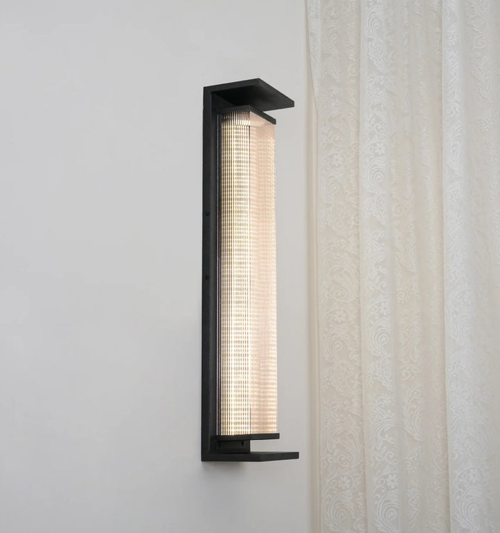 Rectangular Box Outdoor Wall Lamp