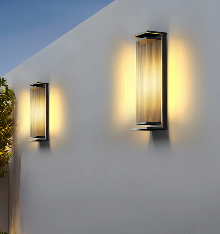 Rectangular Box Outdoor Wall Lamp