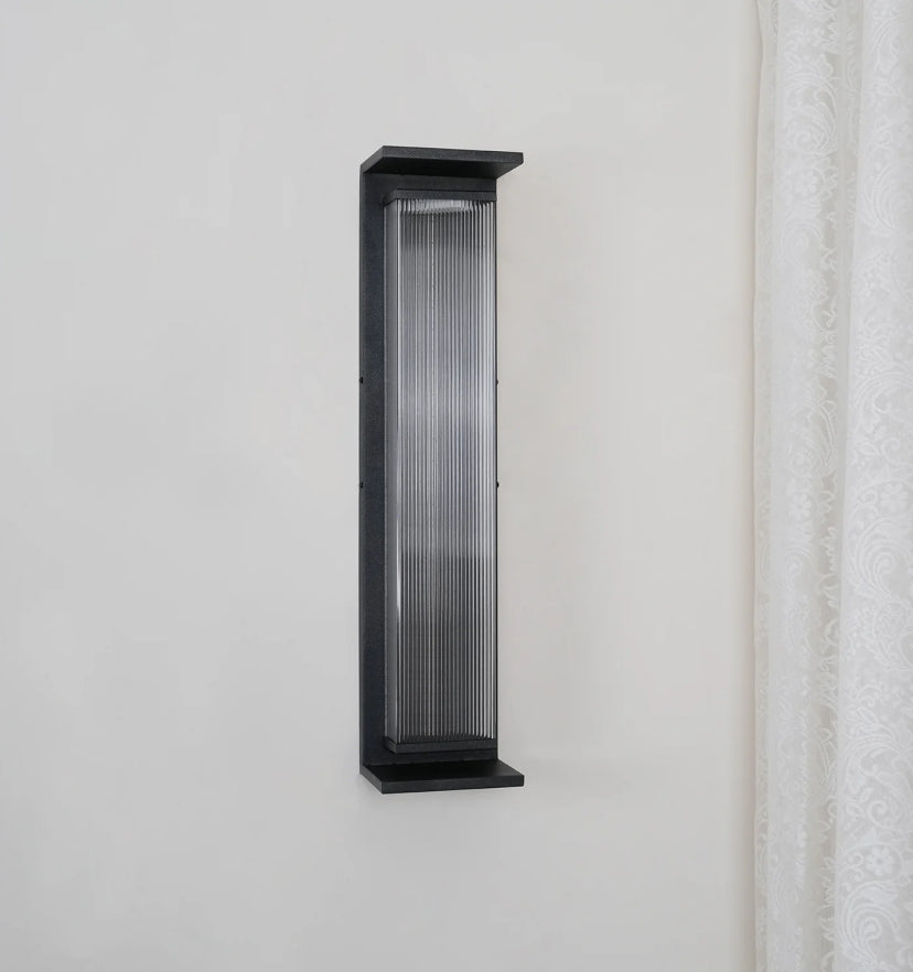 Rectangular Box Outdoor Wall Lamp