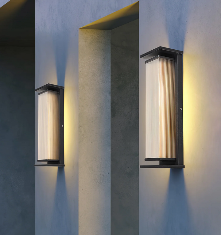 Rectangular Box Outdoor Wall Lamp