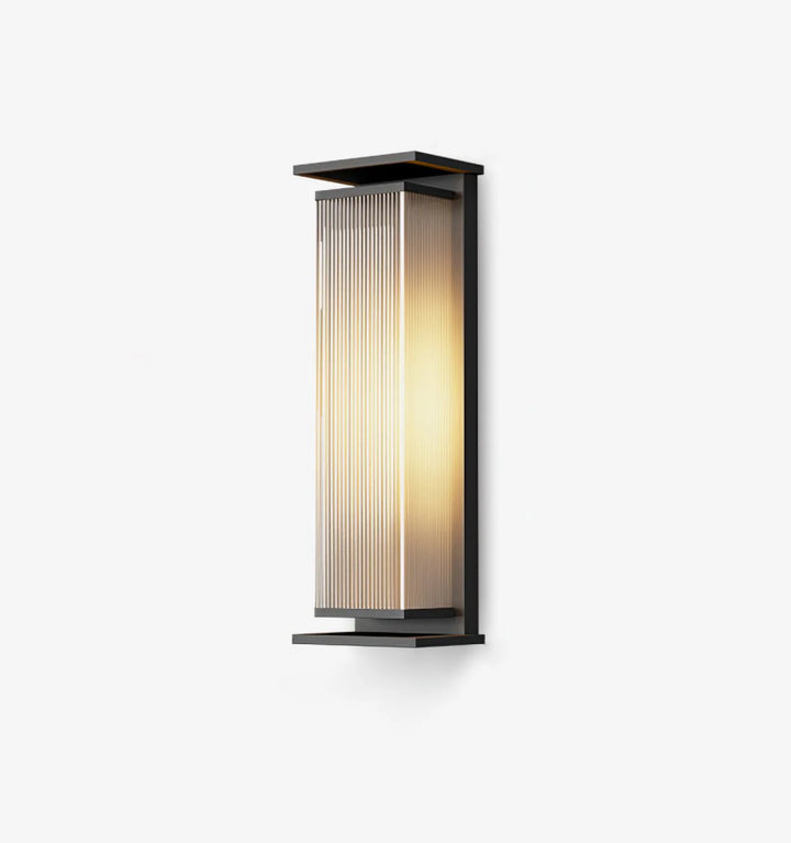 Rectangular Box Outdoor Wall Lamp