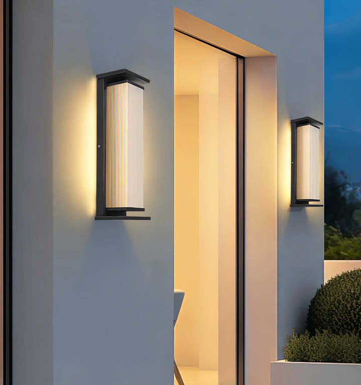 Rectangular Box Outdoor Wall Lamp