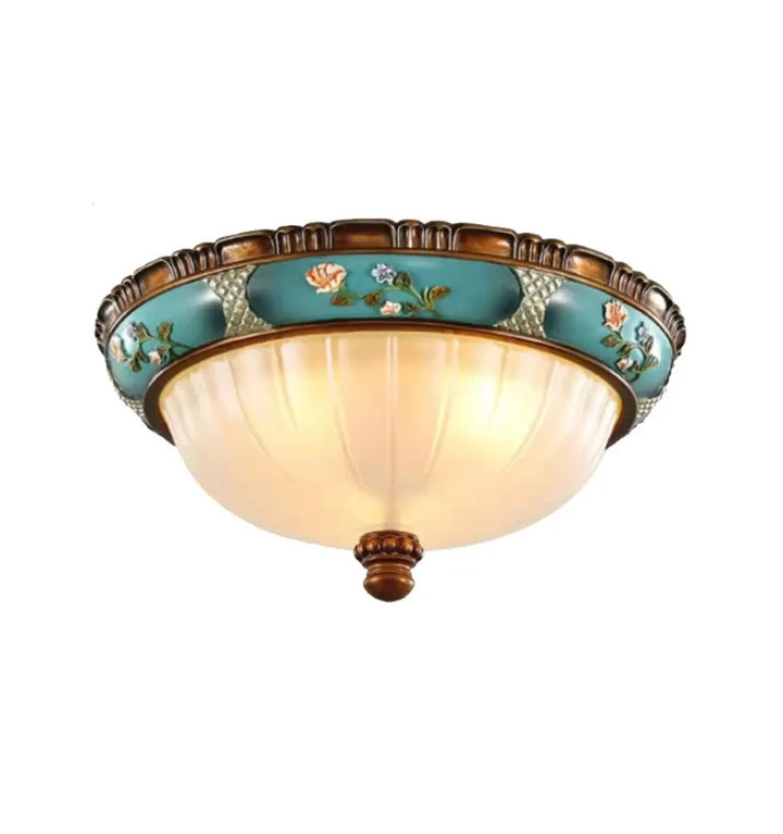 Retro Floral Recessed Ceiling Light