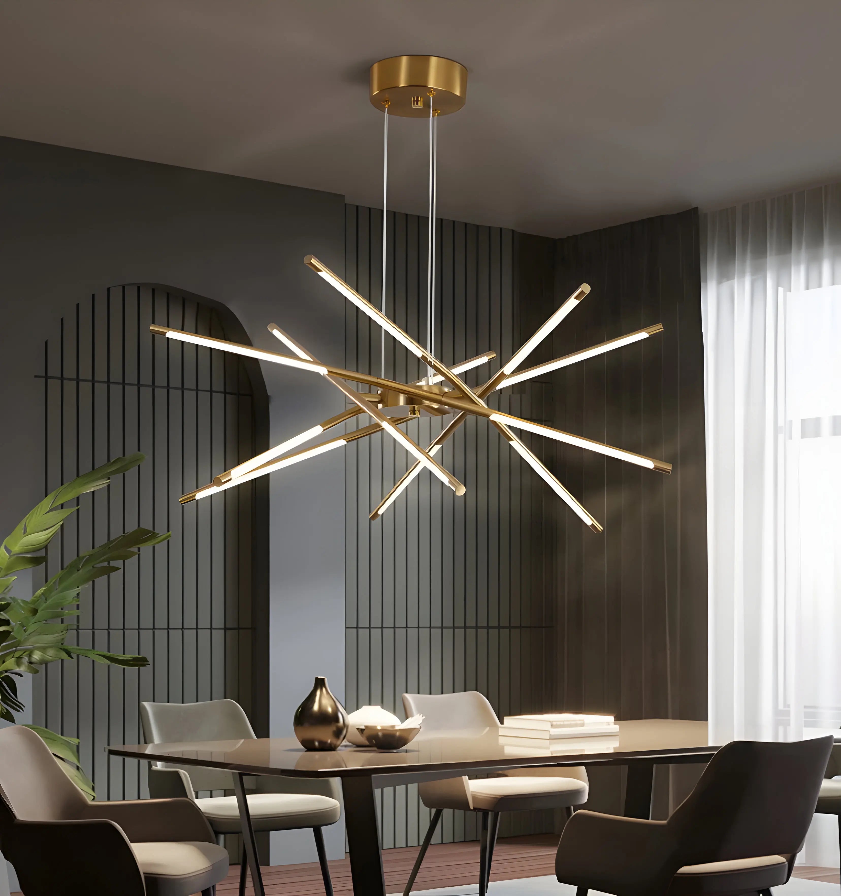 Rotatable LED Chandelier