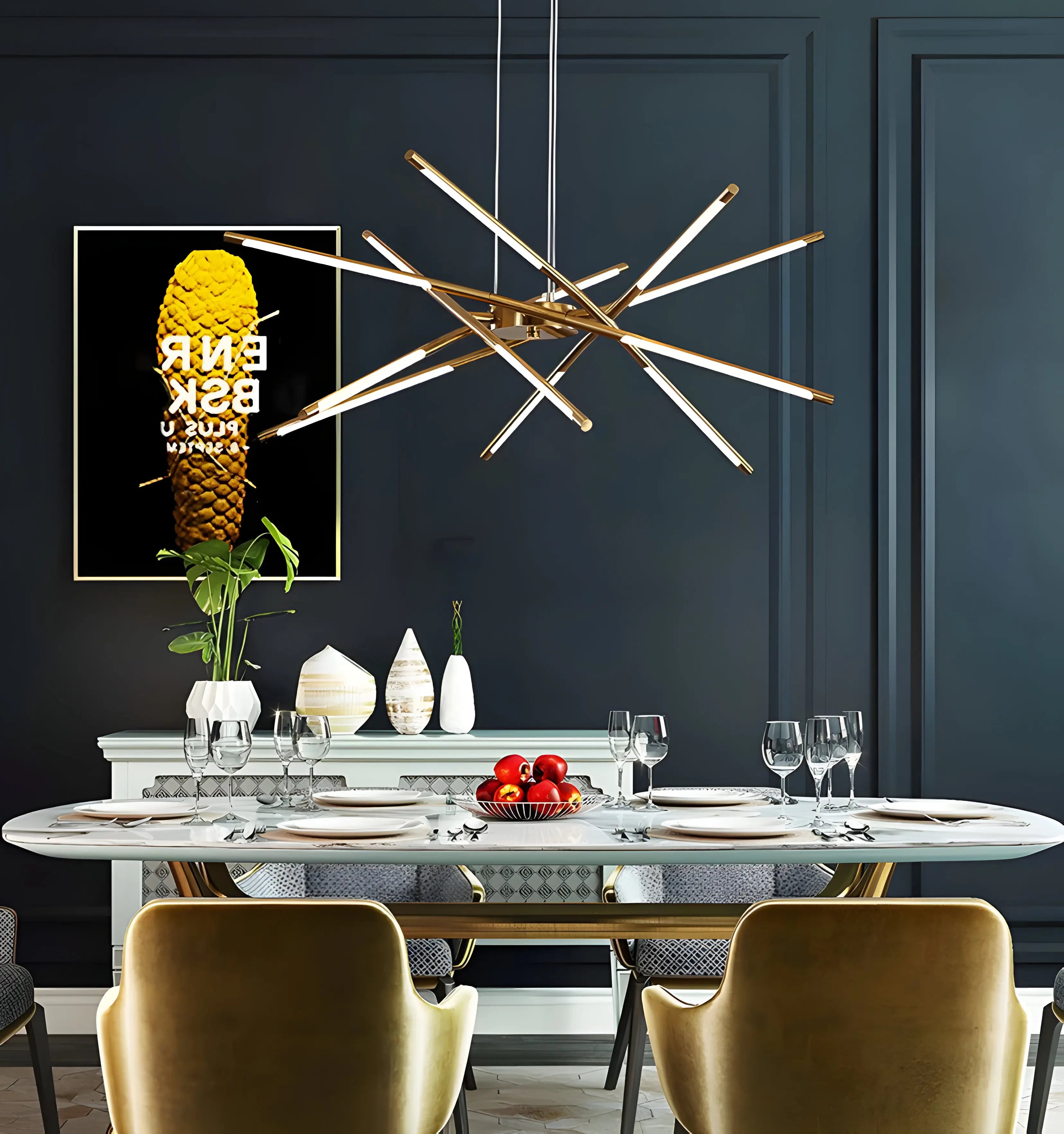Rotatable LED Chandelier