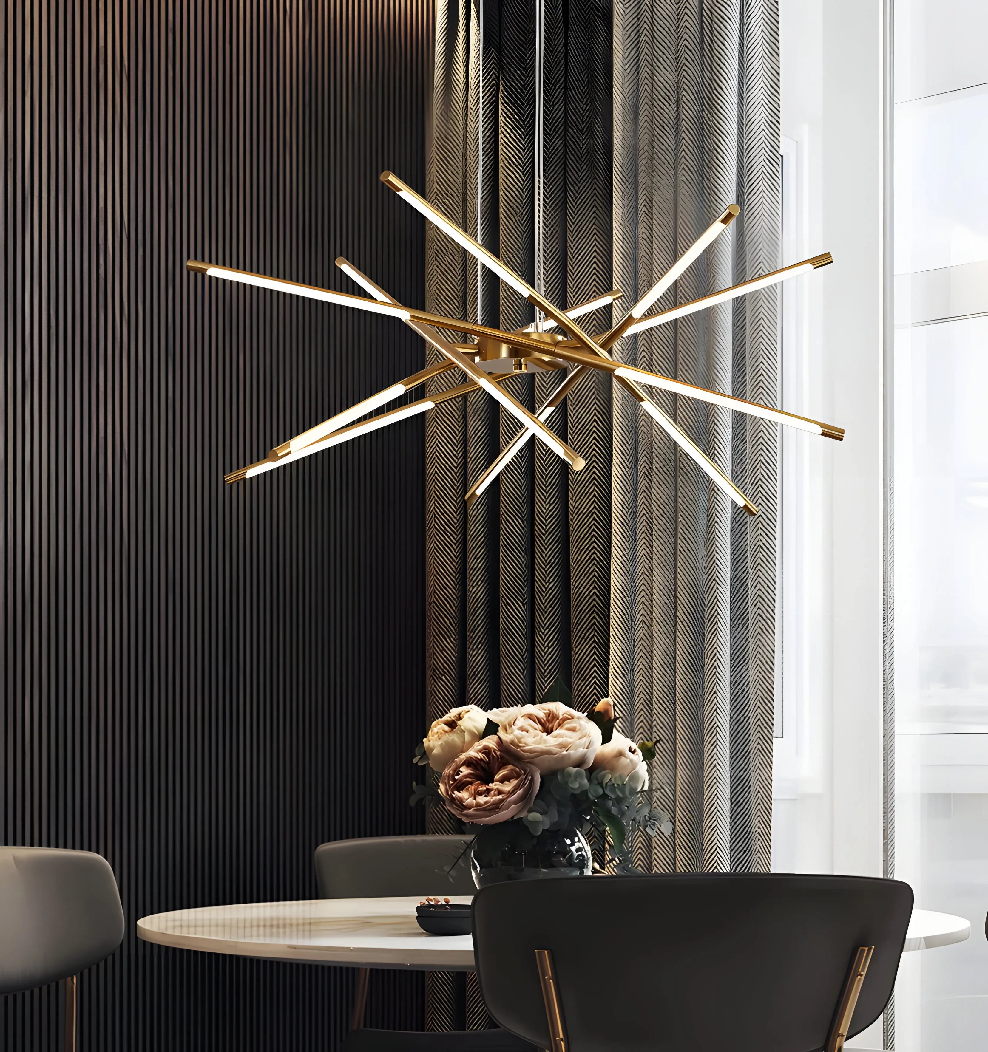 Rotatable LED Chandelier