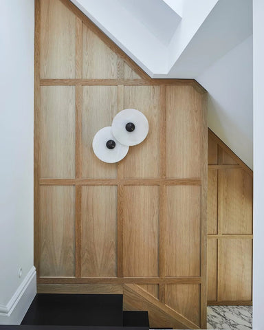 Round Alabaster Combination Wall Lamp - Yiarolight