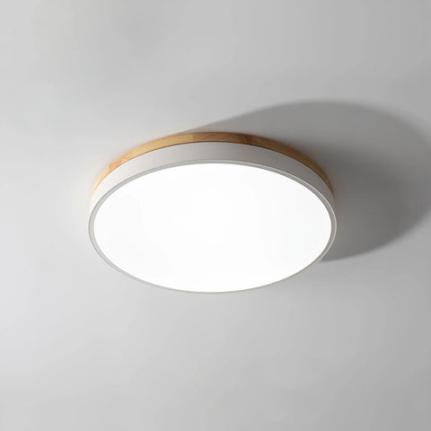 Round Wooden Ceiling Lamp - Yiarolight