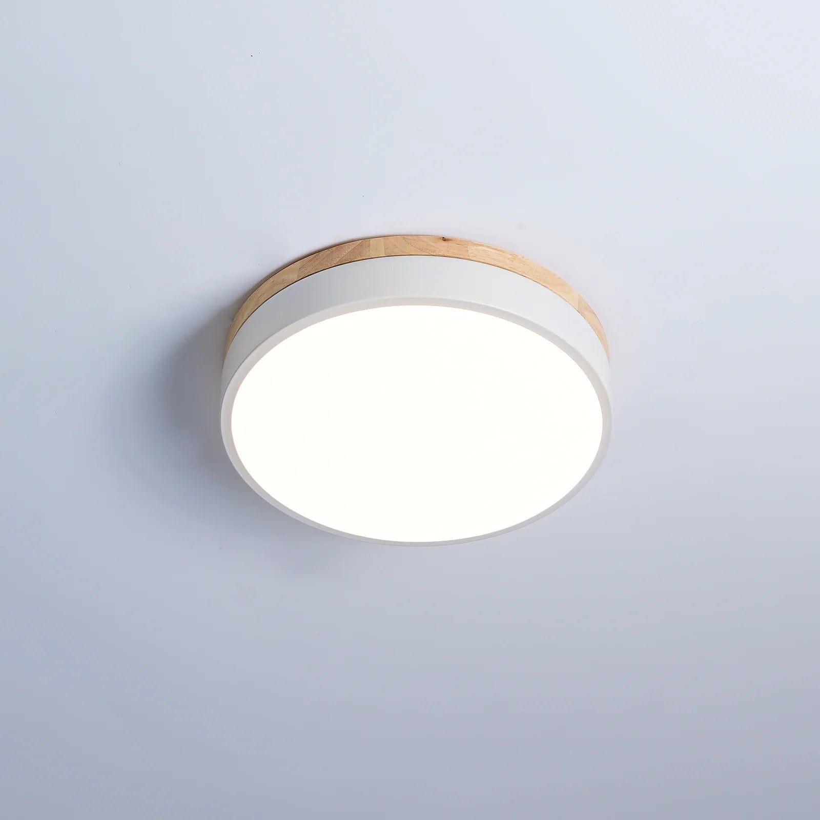 Round Wooden Ceiling Lamp - Yiarolight