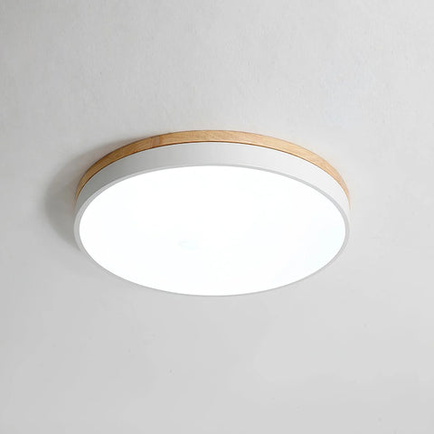 Round Wooden Ceiling Lamp - Yiarolight