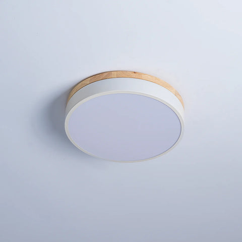 Round Wooden Ceiling Lamp - Yiarolight