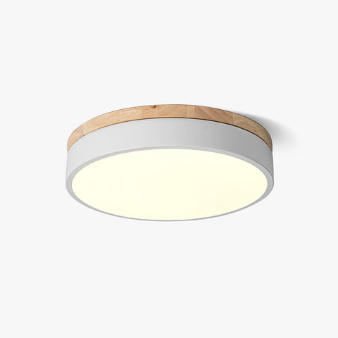 Round Wooden Ceiling Lamp - Yiarolight