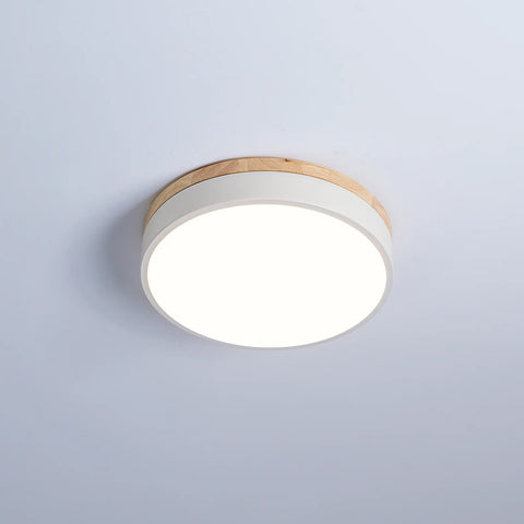 Round Wooden Ceiling Lamp - Yiarolight