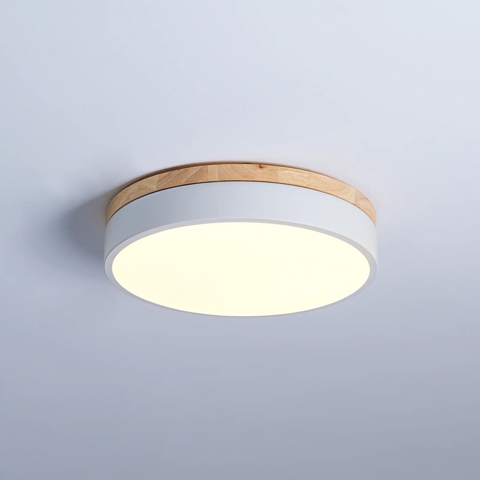 Round Wooden Ceiling Lamp - Yiarolight
