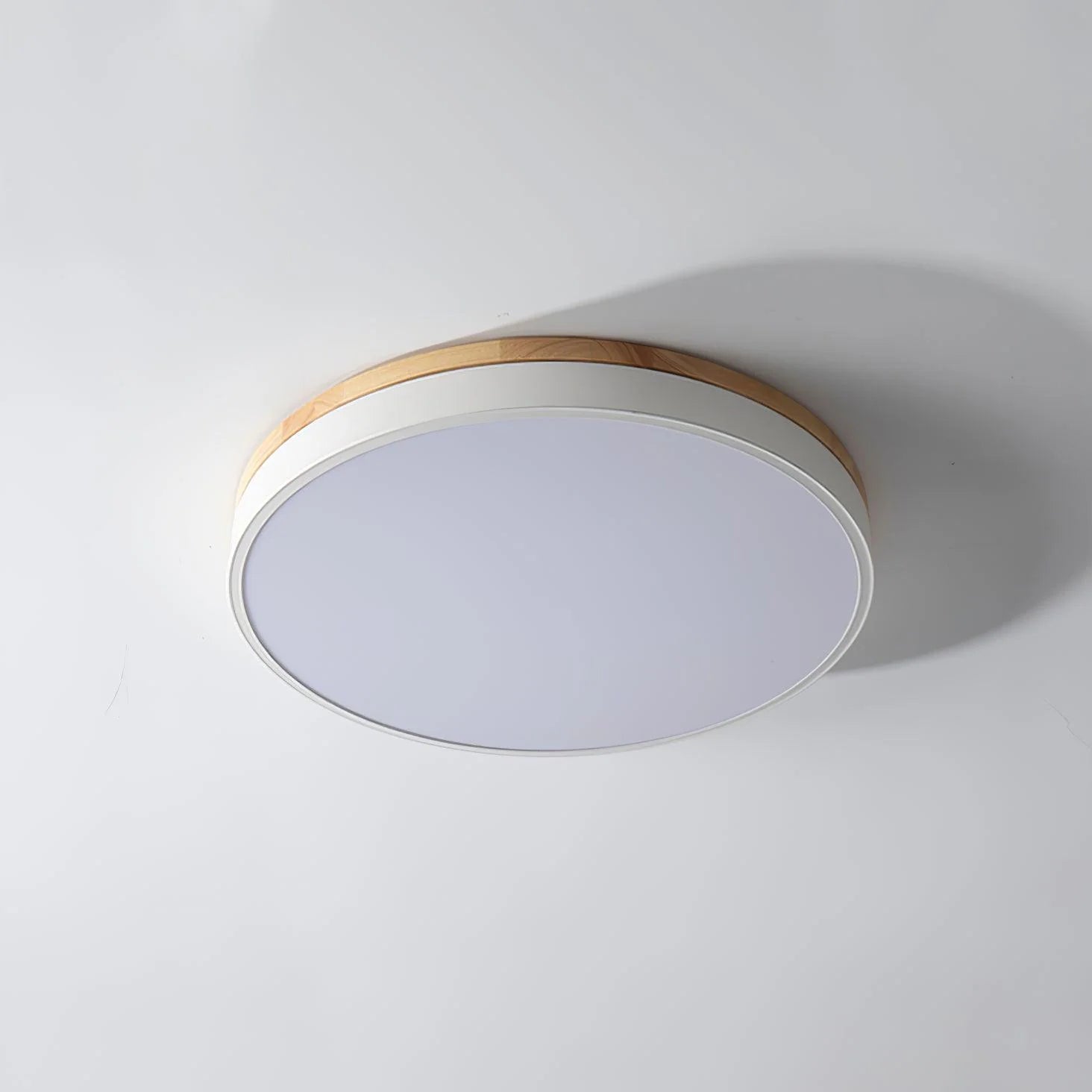 Round Wooden Ceiling Lamp - Yiarolight