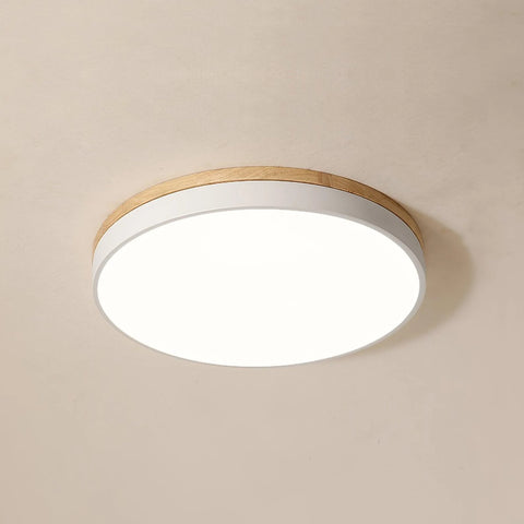 Round Wooden Ceiling Lamp - Yiarolight