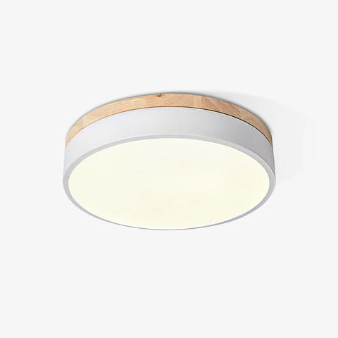 Round Wooden Ceiling Lamp - Yiarolight