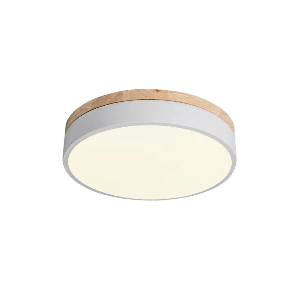 Round Wooden Ceiling Lamp - Yiarolight
